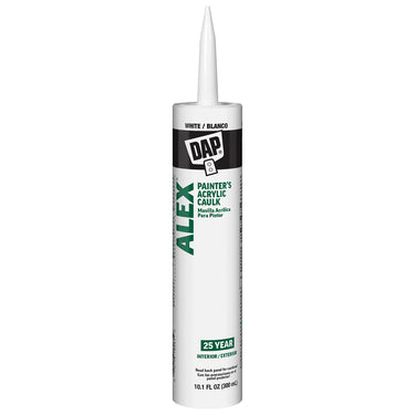 DAP Alex Painter's Acrylic Latex Caulk - 10.1 oz, White | 18670 - Hollis Supply
