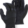 black gloves