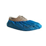 Blue Disposable PE Shoe Cover - Int‑Enviroguard 3209 (Fits up to Men's Size 12½, 500/Case), Non-Skid - Hollis Supply