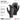 black latex gloves