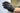 black latex gloves