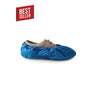 Blue Heavy‑Duty CPE Shoe Cover - Int‑Enviroguard 3407B (300 Pairs/Case), Elastic Ankle, Non-Skid, Latex-Free - Hollis Supply