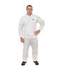 Body Filter 95+ Disposable Coveralls - N95-Level 95% Filtration Efficiency, Breathable Protection, Elastic Wrist, Collar, Zipper Closure (Case of 25) | Style 4012 - Hollis Supply