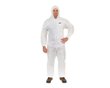 Body Filter 95+ Coverall, Hood, Elastic Wrist, Elastic Ankle - 4028 (25/Case) - Hollis Supply