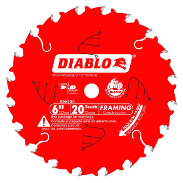 6' x 20-TEETH FRAMING SAW BLADE FOR WOOD - Hollis Supply
