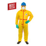 ChemSplash 1 Chemical Splash Coverall - Elastic Wrist/Ankle, Hood, Taped Seams (Case of 6) | Style 7015YT - Hollis Supply