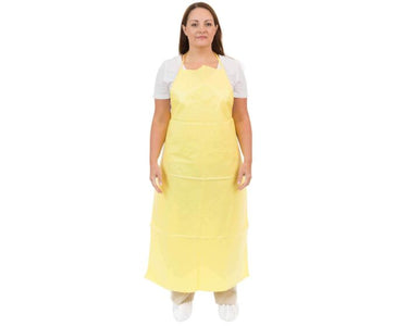ChemSplash 1 Apron 28" x 46" - Ties in Back (Case of 100) | Style 702846Y - Hollis Supply