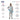 ChemSplash 2 Chemical Splash Coverall - Elastic Wrist/Ankle, Taped Seams, Open Ankle (Case of 6) | Style 7312GT - Hollis Supply