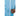 Person wearing a blue medical gown with a white pole, likely in a hospital setting.