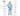 Person wearing a blue protective suit with features highlighted, branded as Enviro Guard and PyroGuard FR.