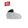 White shoe cover with black rim on a white background, labeled as a best seller.
