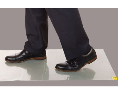Enviromat EM3636R30 Clear Transparent Sticky Tacky Mat 36x36 - floor contamination control