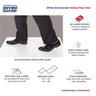White Enviromat Sticky Floor Mat with features highlighted on a gray background