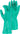 blue latex gloves