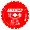 Diablo D0724W 7-1/4" 24 Tooth Wormdrive Framing Saw Blade - Hollis Supply