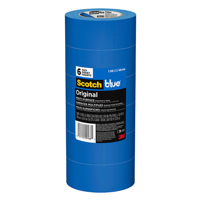 3M ScotchBlue® Original Multi-Surface Painter’s Tape 2090 – 60 Yard Roll - Hollis Supply