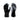Showa Coated Gloves, Elastic Knit Cuff, Nitrile Coating, Black