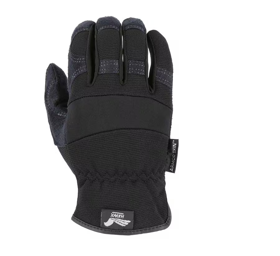 Majestic 2136 Armor Skin Mechanics Glove - Knit Back & Neoprene Knuckle (12 Pairs/Box) - Hollis Supply