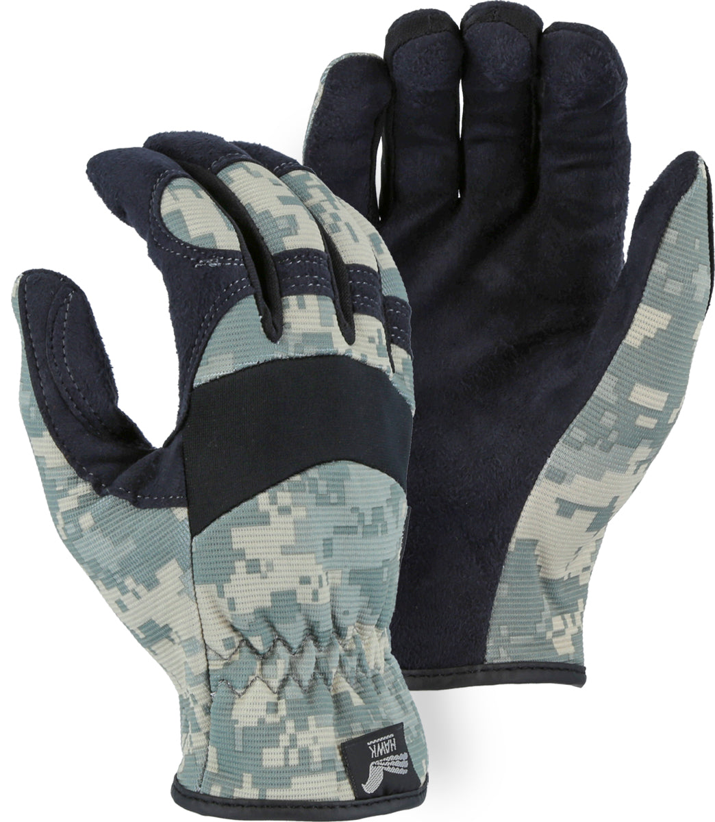 camo gloves