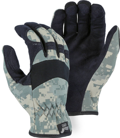 camo gloves