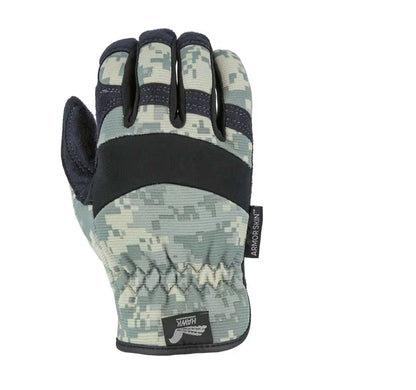 Majestic 2136 Armor Skin Mechanics Glove - Knit Back & Neoprene Knuckle (12 Pairs/Box) - Hollis Supply