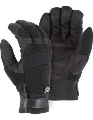 Majestic 2137BKH Winter-Lined Armor Skin Mechanics Glove - 100g Heatlok Lining (12 Pairs/Box)