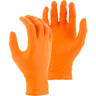 Majestic 3277 Powder-Free Nitrile Glove - 8 mil, Diamond Grip/Chemical Resistant (100 Gloves/Box) - Hollis Supply