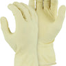 white latex gloves