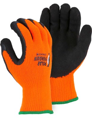 Majestic 3396 Polar Penguin Winter Glove - Foam Latex Palm & Thermal Lining (12 Pairs/Box)
