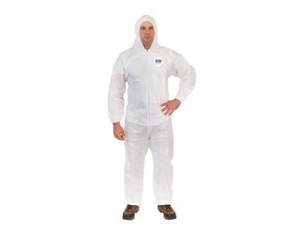 Body Filter 95+ Coverall, Hood, Elastic Wrist, Elastic Ankle - 4028 (25/Case) - Hollis Supply