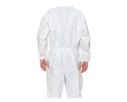 GammaGuard CE Sterile Coveralls, Hood, Boot - Thumb Loops, Storm Flap, Elastic Wrist (Case of 25) | Style CE11019CIS - Hollis Supply