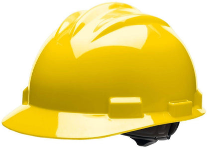 yellow hard hat