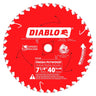 7-1/4' x 40-TEETH FINISH SAW BLADE FOR WOOD - Hollis Supply