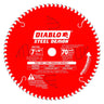 7-1/4' x 70-TEETH STEEL DEMON CARBIDE-TIPPED SAW BLADE FOR METAL - Hollis Supply