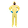 ChemSplash 1 Chemical Splash Coverall - Attached Hood, Boots, Serged Seams (Case of 12) | Style 7019YS - Hollis Supply