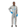 ChemSplash 2 Chemical Splash Coverall - Elastic Wrist/Ankle, Taped Seams, Open Ankle (Case of 6) | Style 7312GT - Hollis Supply