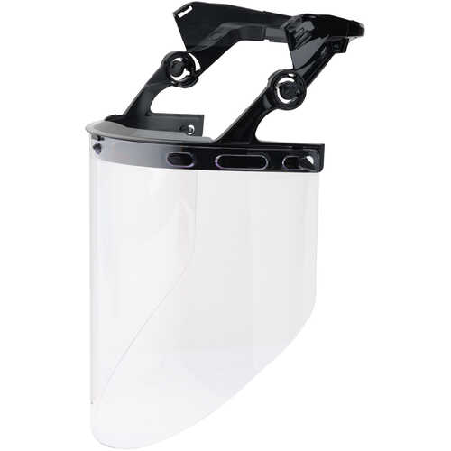 Bullard Type II+ Helmet Mounting Bracket with Visor Bracket and 880T Visor | T2MBVB880T (Case of 10) - Hollis Supply