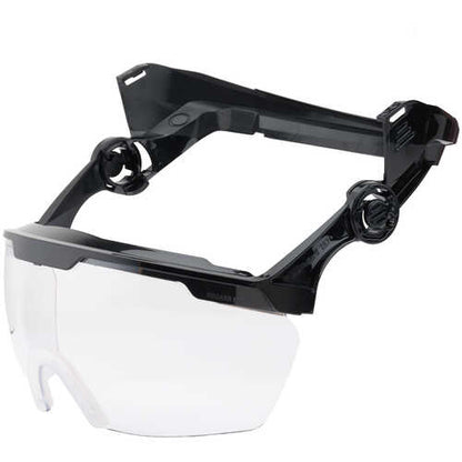 Bullard Type II+ Helmet Mounting Bracket with Eye Protector Bracket Clear or Tinted Protector | T2MBEPBEP (Case of 10) - Hollis Supply