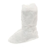 White boot cover on a white background