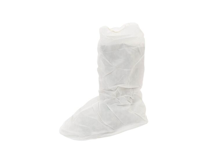 White boot on a white background