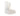 White boot cover with a tie on a white background