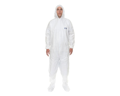 International Enviroguard ValuGuard MP 8119 hooded and booted coverall features and details