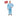 Man wearing a blue coverall with a 'Best Seller' label on a white background