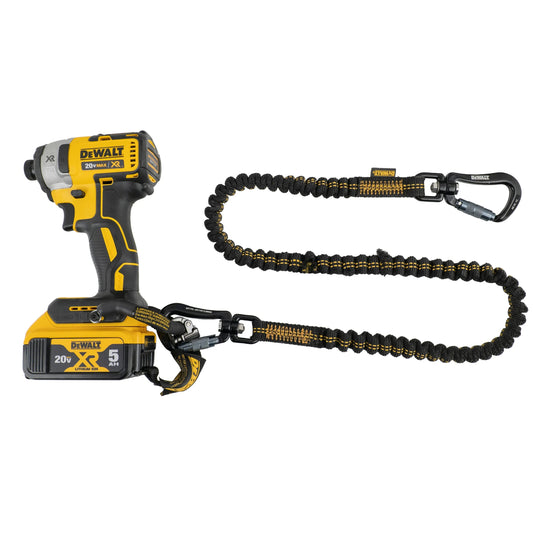 DEWALT Power Tool Lanyard Dual Carabiner 75', 15 lb. capacity | DXDP721510 - Hollis Supply