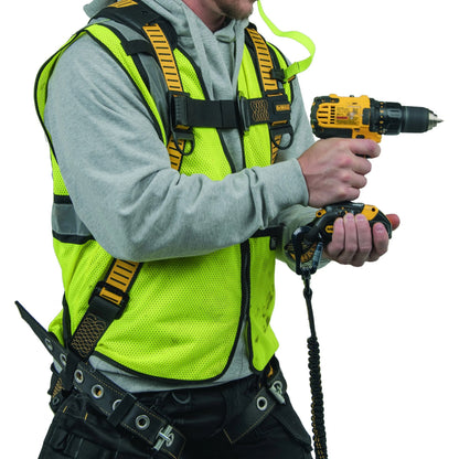 DEWALT Power Tool Lanyard Dual Carabiner 75', 15 lb. capacity | DXDP721510 - Hollis Supply