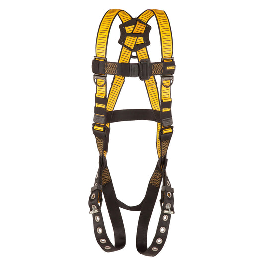 DEWALT 5-Point Fall Protection Harness with Pass-Thru Chest and Tongue Buckle Legs - Universal Fit - Hollis Supply