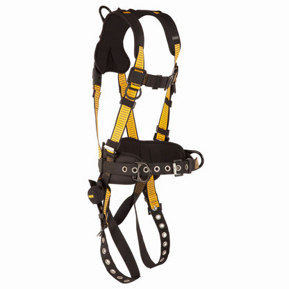 DEWALT D3000 Vest Style, with Belt, 5-Point, Back and Side D-Rings, ^QC Chest, TB Legs (S-M) - Hollis Supply