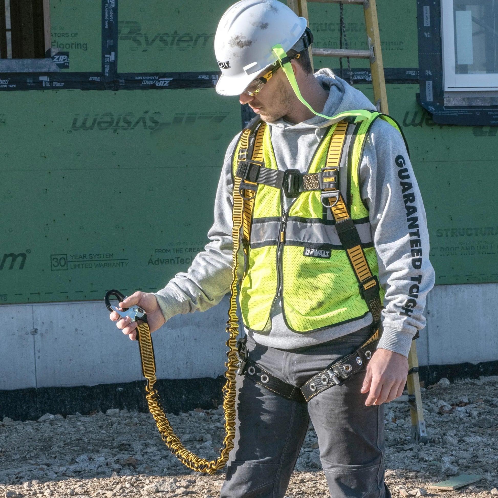 DEWALT 6-Foot Energy Absorbing Lanyard - Hollis Supply