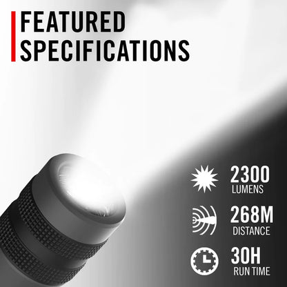 GX30 WATERPROOF FLASHLIGHTS - Hollis Supply