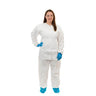GammaGuard CE Sterile Coveralls - Tunnelized Elastic Wrist, Elastic Ankle, Serged Seams, Zipper Closure (Case of 25) | Style CE11013CIS - Hollis Supply